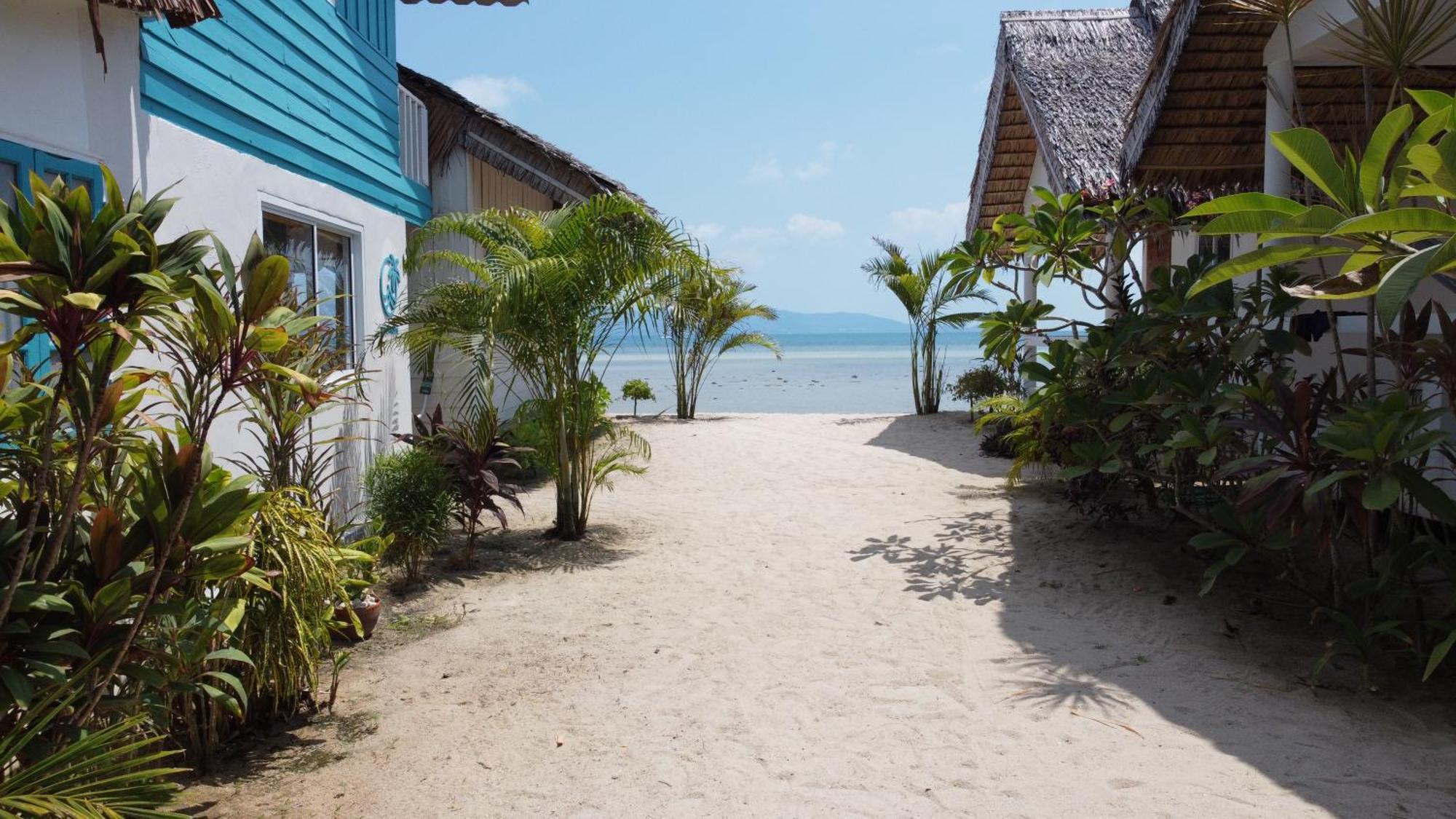 Sand Terrace Beach Bungalows 帕岸岛 外观 照片