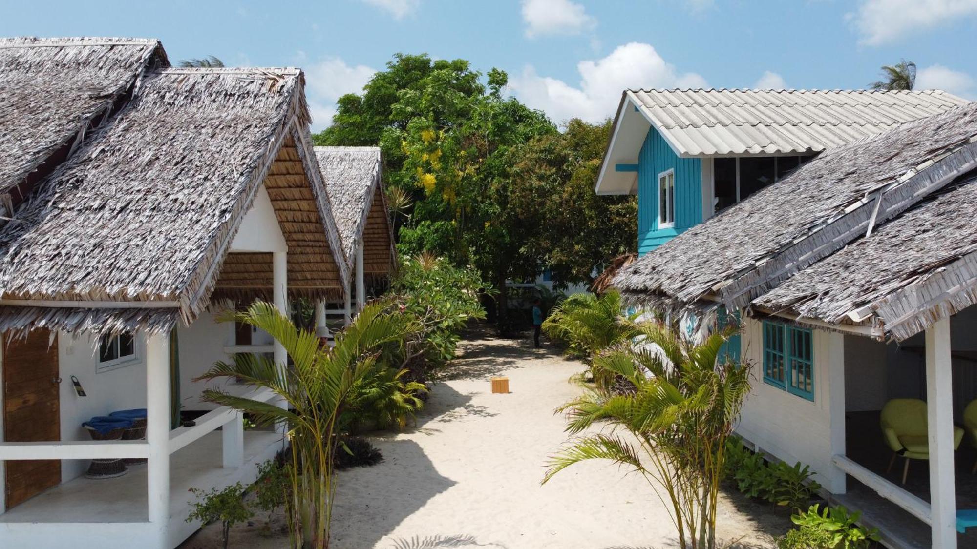 Sand Terrace Beach Bungalows 帕岸岛 外观 照片