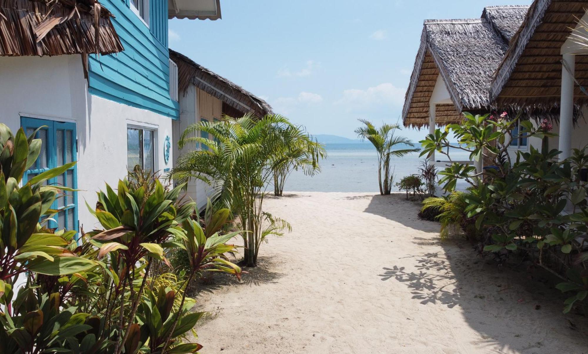 Sand Terrace Beach Bungalows 帕岸岛 外观 照片