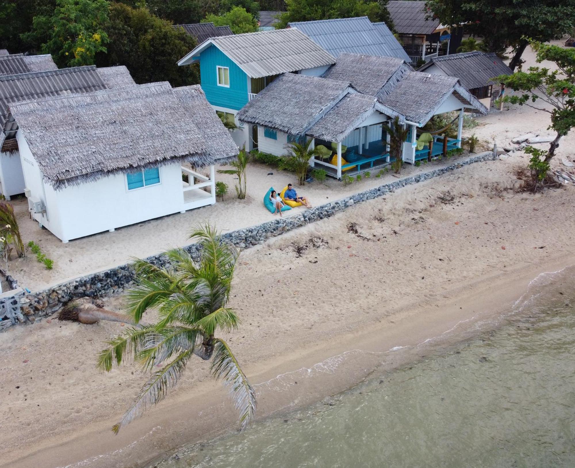 Sand Terrace Beach Bungalows 帕岸岛 外观 照片